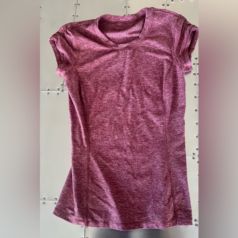 Lululemon Shirt, red, size 2